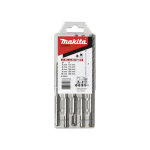 Coffret 5 forets makita sds - plus 4 taillants tct nemesis ii - b - 58992