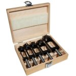 Mecabois - coffret 5 mches  bouchonner hss - diamtre 15 - 20 - 25 - 30 - 35 mm - haute prcision bois ...