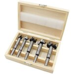 Coffret de 5 m�ches � fa�onner pour bois diam�tres 15 / 20 / 25 / 30 / 35 mm - forets fraises acier pour ...