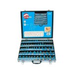 Coffret de 66 mches dfonceuse leman 42870066 - carbure - queue 8mm