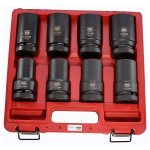 Coffret 8 douilles chocs 1'' longues intensives cedrey