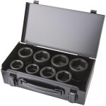 Clas - coffret 8 douilles choc 6 pans 26 - 38mm 3 / 4' cr - mo - os 3400 equipements