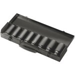Clas - coffret 8 douilles choc 6 pans longues 26 - 38mm 3 / 4' cr - mo - os 3430 equipements