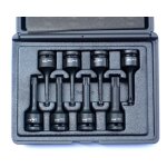 Oc - pro ? coffret de 8 douilles torx � choc carr� 1 / 2 ? empreintes t25 � t60 ? compatible outils � ...