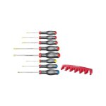 Coffret de 8 tournevis protwist facom - at. 8pb - fente / prozidriv / phillips - gris
