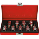 Ks tools - coffret de 9 douilles tournevis torx® percé 1 / 2'', t20 à t60 - 922. 1802 Ks tools - coffret de 9 douilles tournevis torx® percé 1 / 2'', t20 à t60 - 922. 1802