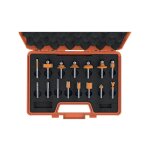 Cmt - coffret 900. 001. 00 15 fraises haute performance profil pour défonceuse queue 8mm Cmt - coffret 900. 001. 00 15 fraises haute performance profil pour défonceuse queue 8mm