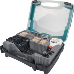 Coffret d'assemblage par tourillons - forets � bois. but�e de profondeur et tourillons - 79 pi�ces - ...