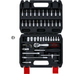 Bgs technic - coffret bgs diy jeu cles 1 / 4 douilles de 4 a 13, cliquet, cardan, embouts torx Bgs technic - coffret bgs diy jeu cles 1 / 4 douilles de 4 a 13, cliquet, cardan, embouts torx
