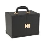 Coffret bo�te � bijoux 'ericka' 29cm noir