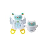 Coffret cadeau - infantino - 302036 - veilleuse et chouette en peluche luminescente