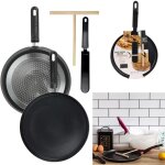 Cmp - coffret crepiere induction noire 28cm + ustensile Cmp - coffret crepiere induction noire 28cm + ustensile