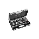 Coffret douilles 1 / 2' 12 pans m�triques s. 161b facom 30 pi�ces - s. 161 - 5p12