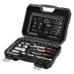 Coffret de douilles 1 / 4  et 3 / 8  neo tools, 46 pi�ces - professionnel