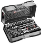 Coffret de douilles 1 / 4 - r. 161 - 6p6hxpb - ce produit de marque est neuf. - facom