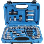 Coffret de douilles avec cliquet traversant gear lock 4, 5 � 25 mm 52 pi�ces