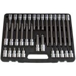 Clas - coffret douilles embouts torx 1 / 2' (32 pcs) - om 2333 equipements Clas - coffret douilles embouts torx 1 / 2' (32 pcs) - om 2333 equipements