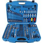 Coffret de douilles � profil ondul� 6, 3 mm (1 / 4') / 10 mm (3 / 8') / 12, 5 mm (1 / 2') 218 pi�ces