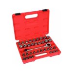 Drakkar equipement - coffret 35 douilles et embouts + cle � cliquet drakkar 10768