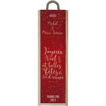 Coffret emballage pour bouteille de vin original fêtes de fin d'année - #f11d00 Coffret emballage pour bouteille de vin original fêtes de fin d'année - #f11d00