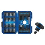 Coffret d'embouts avec cliquet paume de main - 49 pi�ces - king tony