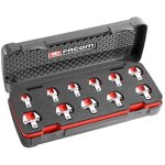 Coffret d'embouts � fourche m�triques facom 9x12mm, 11 pi�ces