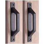 Coffret de forets (d black) pour perceuse poignée en bois 19. 6cm de traction de porte de porte de grange ... Coffret de forets (d black) pour perceuse poignée en bois 19. 6cm de traction de porte de porte de grange ...