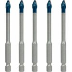 Coffret de forets expert hex - 9 hardceramic (pour tuiles, carrelage,  6 mm, accessoire perceuse  percussion ...