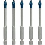 Coffret de forets expert hex - 9 hardceramic (pour tuiles, carrelage,  6 mm, accessoire perceuse  percussion ...