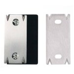 Coffret d'outils de menuiserie 1 pi�ce, rabot � main, rabot d'angle, avec lame de rechange, 65 x 45 mm ...