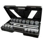 Coffret poids lourds 21 pices en 3 / 4'' douilles de 19  50mm