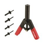 Coffret de rivets plastique + pince Coffret de rivets plastique + pince