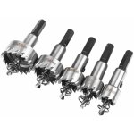 Coffret scie cloche, 5pcs scie tr�pan en hss cobalt 16 / 18, 5 / 20 / 25 / 30mm, scie cloche en acier ...