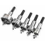 Coffret scie cloche, 5pcs scie tr�pan en hss cobalt �16 / 18, 5 / 20 / 25 / 30mm, scie cloche en acier ...