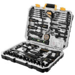Deko - coffret valise de depanneur cliquet douilles cotes metriques et us (pouces)