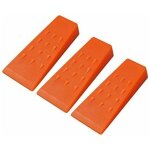 Coins, coins d'abattage forestier 140 mm en plastique abs(3 pi�ces)