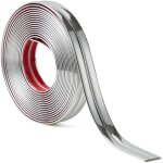 Coins adh�sifs en pvc argent�s 6 m, 0, 2 x 1 cm, pour plinthes souples, bandes d�coratives pour plans ...