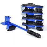 Coin roulants rouleur 360 x4, leve meubles lourds, chariot lvateur de meubles 5 pcs, chariot de transport ...