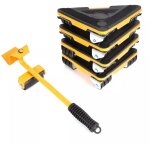 Coin roulants rouleur 360 x4, leve meubles lourds, chariot lvateur de meubles 5 pcs, chariot de transport ...
