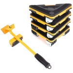 Coin roulants rouleur 360� x4, leve meubles lourds, chariot �l�vateur de meubles 5 pcs, chariot de transport ...
