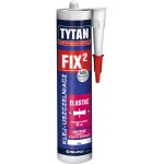 Colle de montage lastique fix2 290 ml, blanche, titane - colle fix2 el