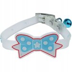 Collier pour chat en caoutchouc avec une clochette et un n?ud