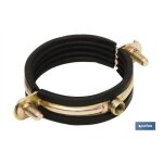 Collier isophonique 26 mm filetage m�trique 6 mm, diam�tres de �12 � �60 mm.
