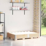 Collier de palette 150x100 cm bois de pin solide Collier de palette 150x100 cm bois de pin solide