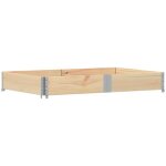 Collier de palette 150x100 cm bois de pin solide cfw474008
