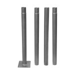 Colonne de lampadaire 3m dtachable