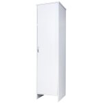Colonne de salle de bain et buanderie en pvc blanc avec porte d8fc9006k negrari