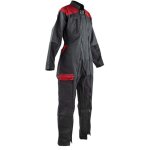Lma - combinaison de travail enfant tricolore double zip elfe gris fonc 4 ans