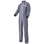 Combinaison de travail molinel mauffrey polycoton gris double zip t8