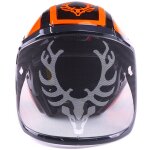 Kox - protos� casque forestier / casque de protection edition avec protection auditive et visi�re integral ...